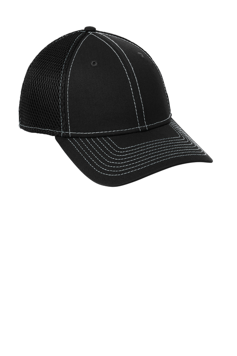 New Era Stretch Mesh Contrast Stitch Cap - Image 2