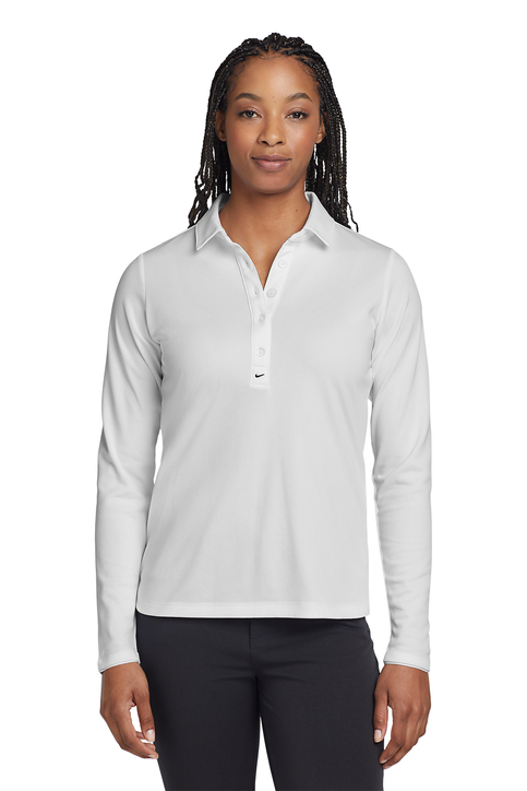 Nike Golf Ladies Long Sleeve Polo - Image 5