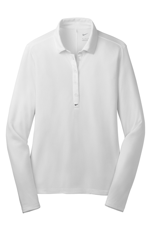 Nike Golf Ladies Long Sleeve Polo - Image 2