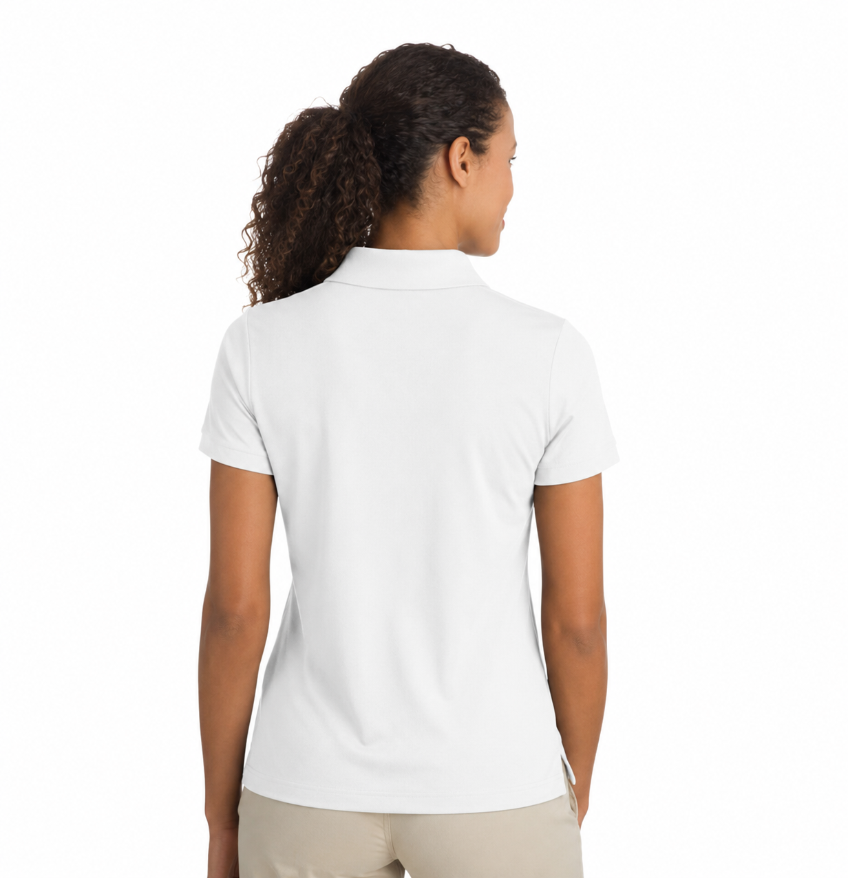 Nike Ladies Pique Golf Shirt - Image 4