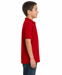 Alternative view of Personalized Kid’s School Shirt 65/35 Cotton/Poly