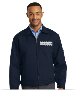 Design Custom Embroidered Red Kap Work Jackets Online