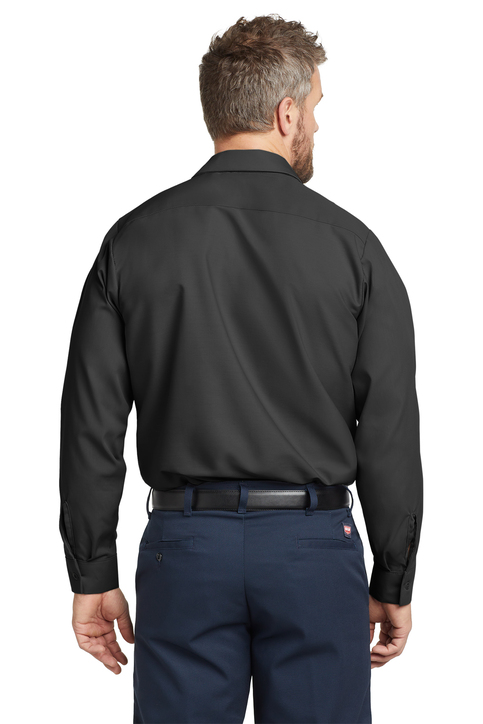Red Kap Tall Long Sleeve Industrial Work Shirt - Image 3