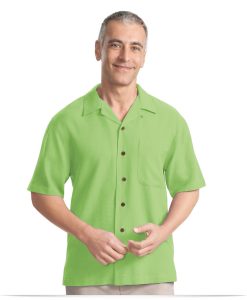 Embroidered Custom Logo Corporate Shirt – Silk Blend