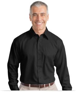 Men's No Iron Shirt Twill With Customize Logo