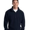 Custom Logo Embroidered Fleece Pullover