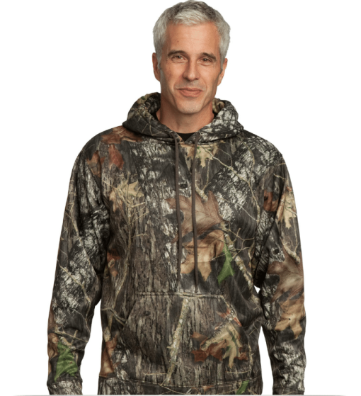 Custom Camouflage Hooded Sweatshirt