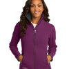 Embroidered Eddie Bauer Ladies Full-Zip Vertical Fleece Jacket
