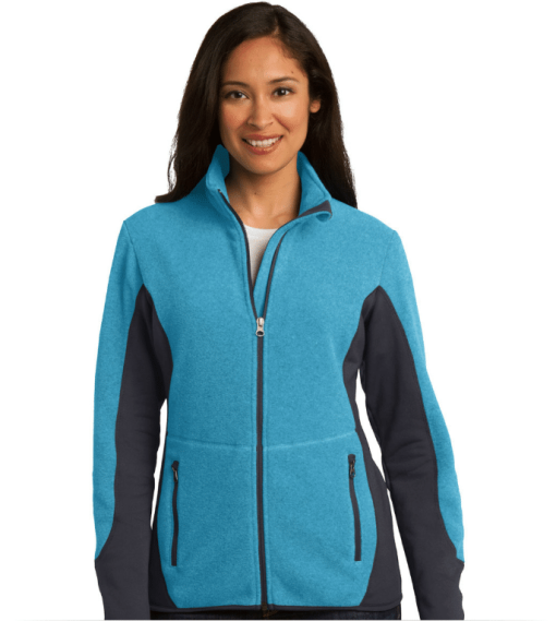 Custom Port Authority Ladies Fleece Full-Zip Jacket