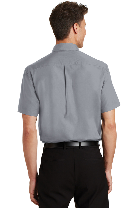 Short Sleeve Value Poplin Shirt - Image 4