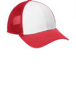 Alternative view of Snapback Contrast Front Mesh Cap
