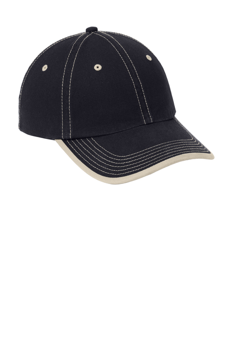Vintage Cap Contrast Stitch - Image 2