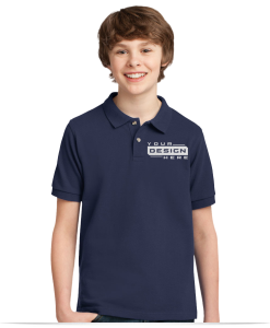 Design Custom Youth Polos and Embroidered Kids Polo Shirts