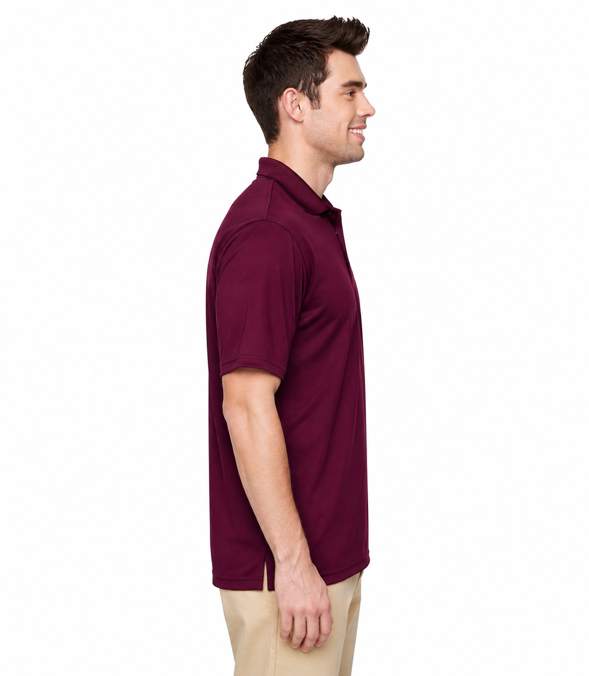 AllStar Logo Men's Performance Piqué Polo - Image 2