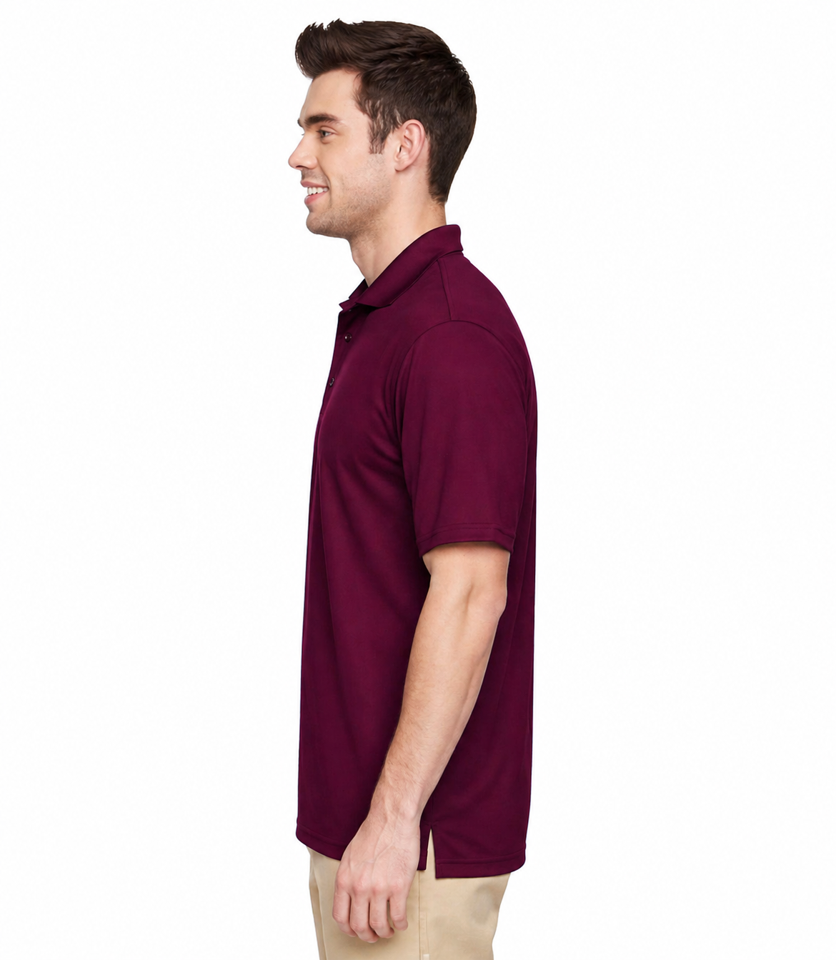 AllStar Logo Men's Performance Piqué Polo - Image 3