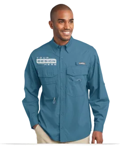 Custom Embroidered Fishing Shirts with Logo