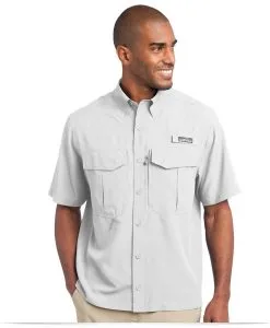 Customize Logo Eddie Bauer Short Sleeve Performance Fishing Shirt
