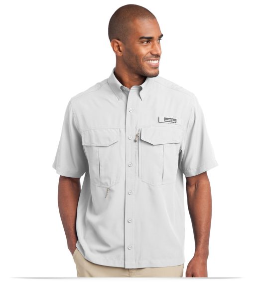 Customize Logo Eddie Bauer Short Sleeve Performance Fishing Shirt