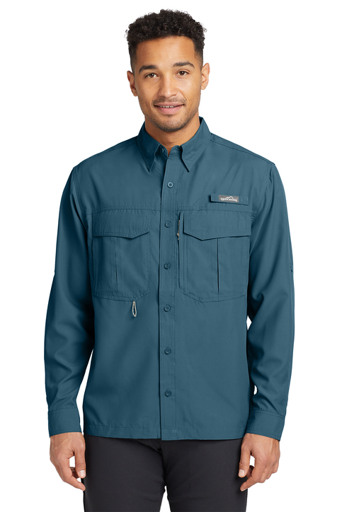 Eddie Bauer Long Sleeve Fishing Shirt - Image 5
