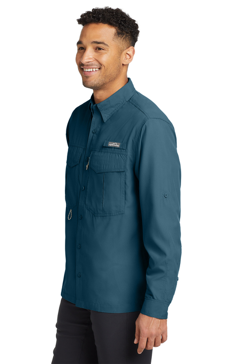 Eddie Bauer Long Sleeve Fishing Shirt - Image 3