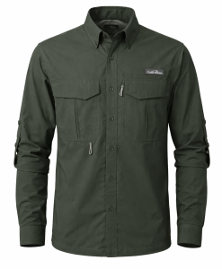 Alternative view of Eddie Bauer Long Sleeve Performance Fishing Shirt