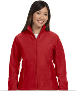 F426 Embossed Monogram Polar Fleece Jacket