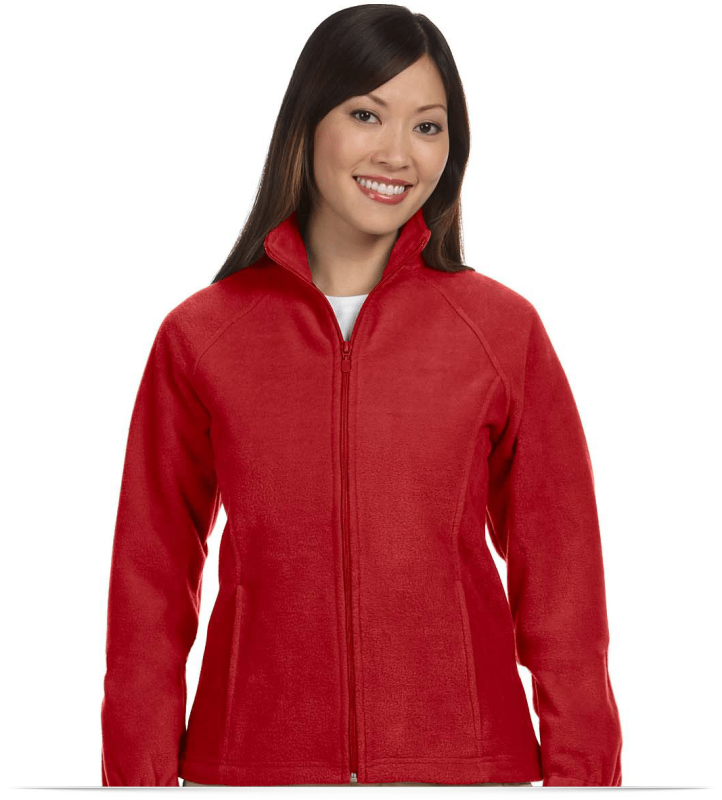 Customized Harriton Women’s FullZip Fleece Jacket with Your Own Logo