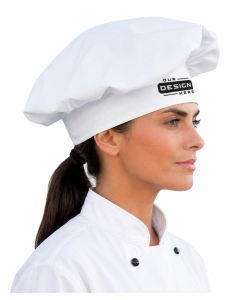 Alternative view of AllStar Logo Poplin Chef Hat
