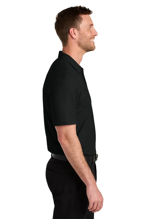 Men's Dri-Fast Solid Mesh Polo - Image 3