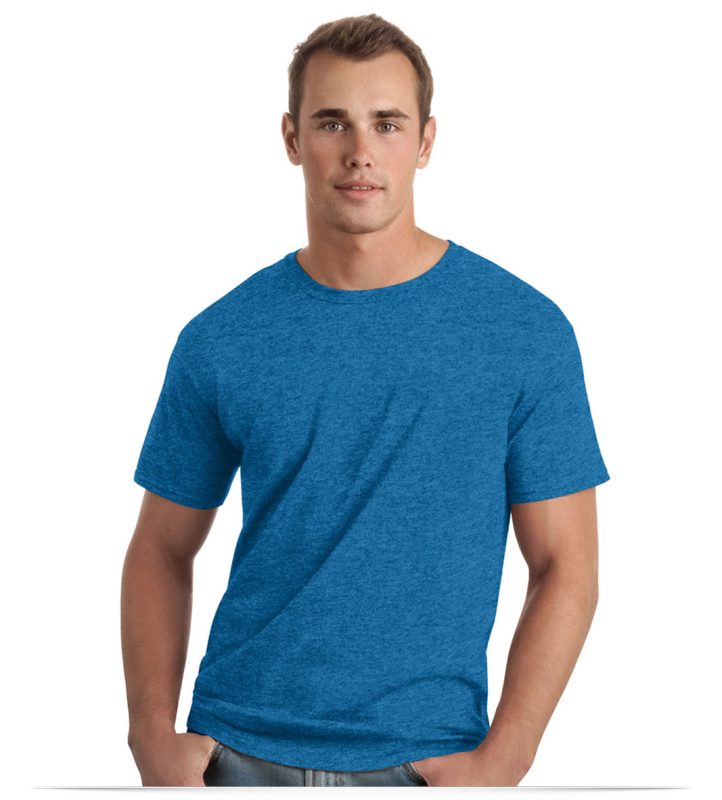 Custom Gildan Softstyle T-Shirt With Embroidered Logo at AllStar