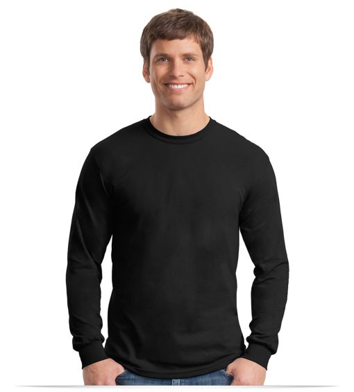 Customize Gildan Cotton/Poly Long Sleeve Tee