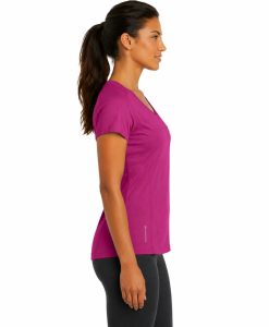 Alternative view of AllStar Logo Endurance Ladies Pulse V-Neck