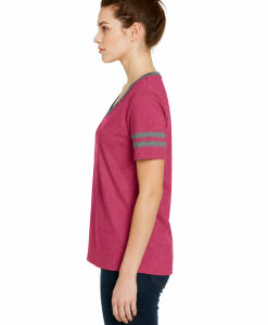 Alternative view of Alternative Varsity Vintage 50/50 Tee
