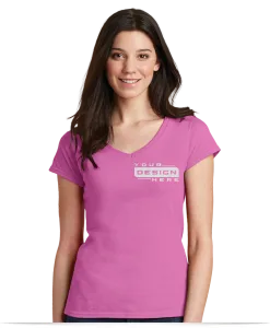 Gildan Junior Fit V-Neck Tee