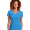 District Made Ladies Perfect Blend V-Neck Tee