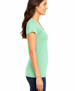 Alternative view of District Juniors Tee V-Neck