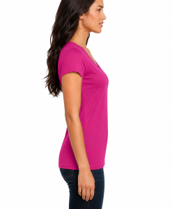 Alternative view of District Juniors Vintage Wash V-Neck Tee