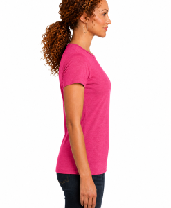 Alternative view of District Made Ladies Perfect Blend Crew Tee