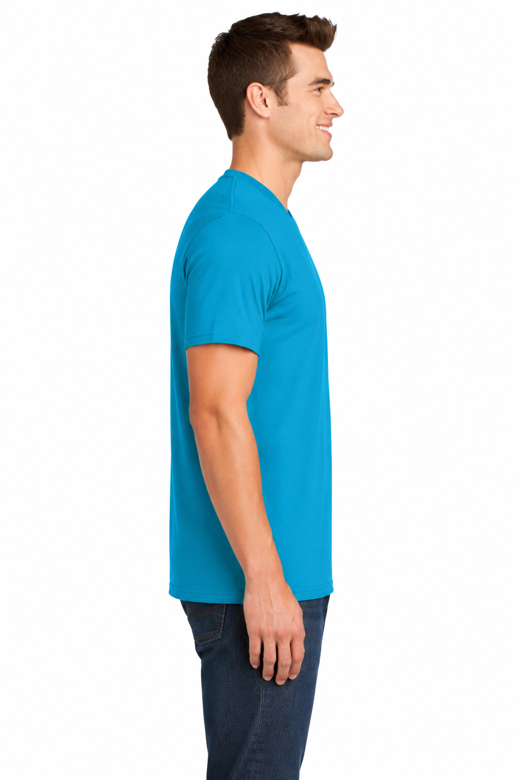 District Young Men's Tee V-Neck - Image 2
