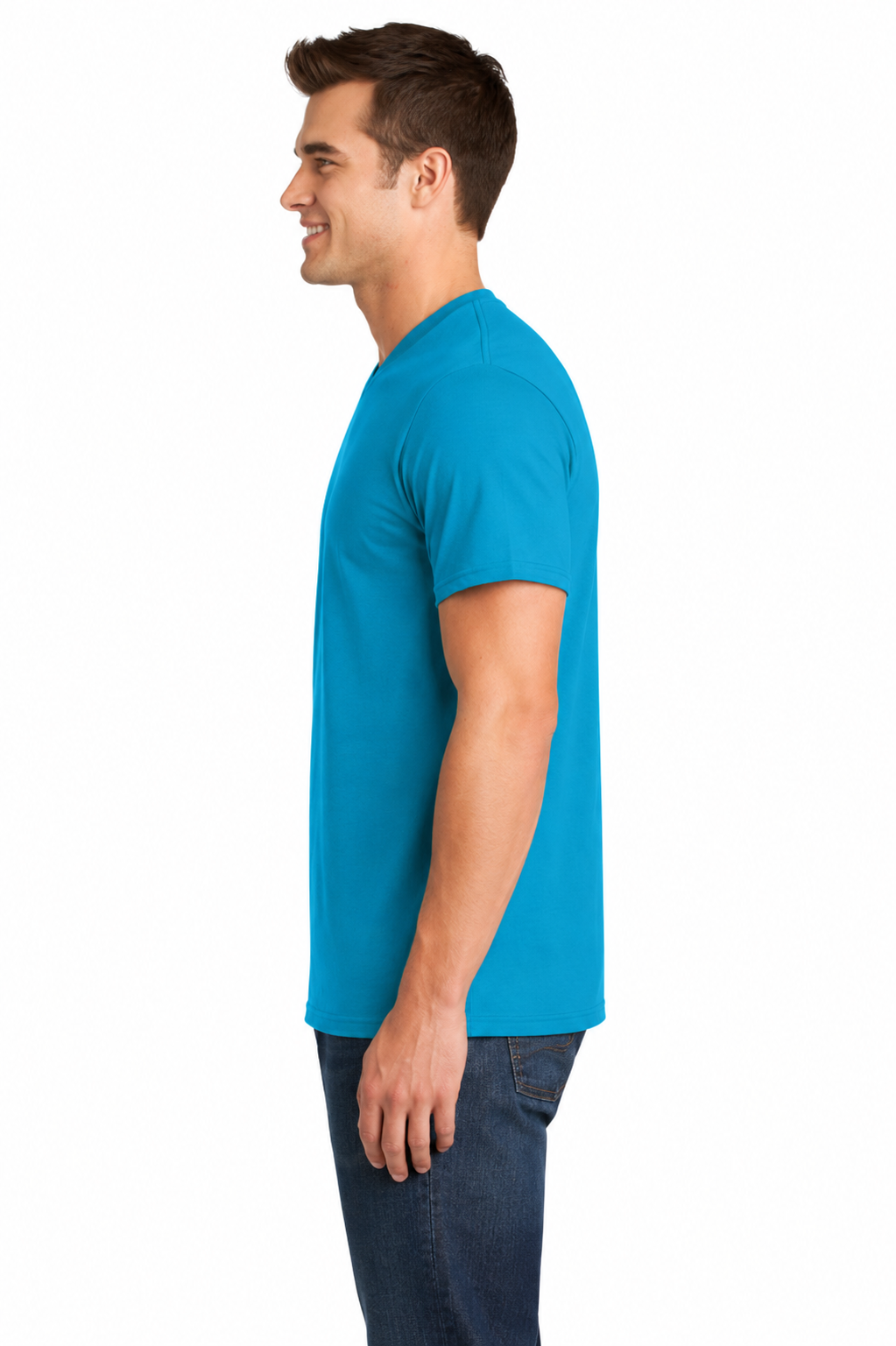 District Young Men's Tee V-Neck - Image 3