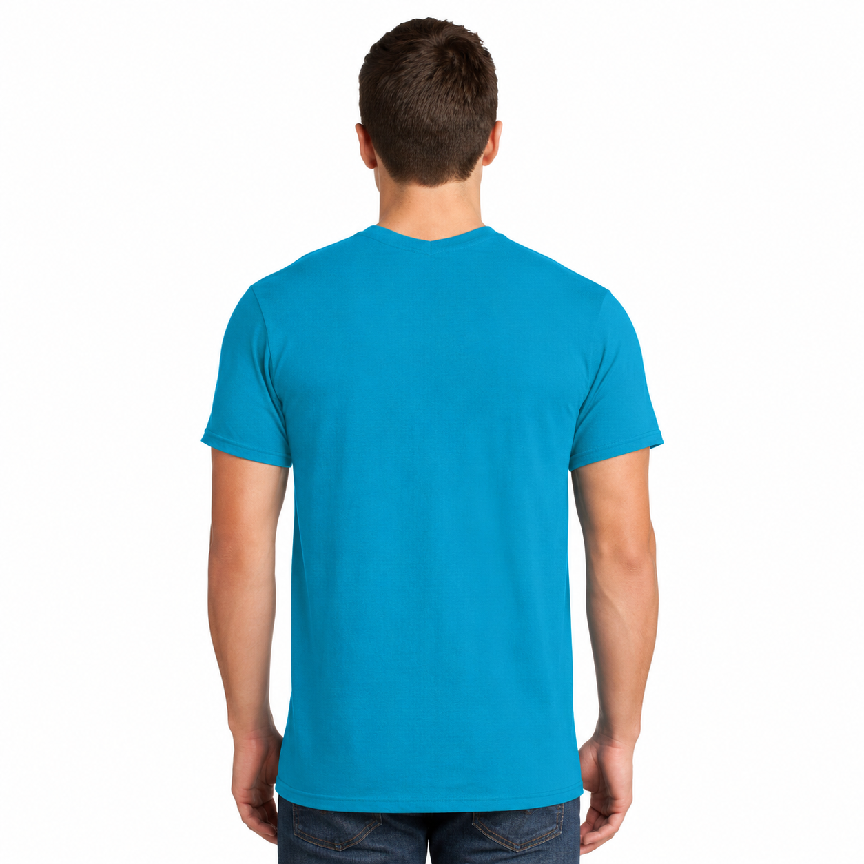 District Young Men's Tee V-Neck - Image 4