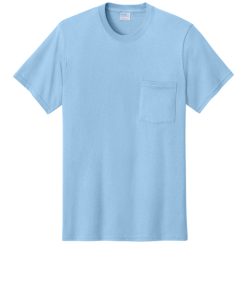 Alternative view of Hanes Cotton T-Shirt with Pocket