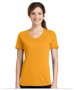 Port and Company Ladies Performance V-Neck Tee