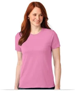 Customize Port and Company Ladies Cotton/Poly T-Shirt