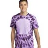 Customize Logo Port and Company Tie Dye Tee