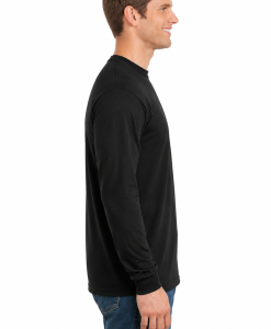 Alternative view of Gildan Cotton/Poly Long Sleeve Tee