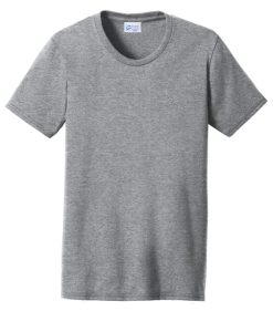 Alternative view of Port and Company Ladies Cotton/Poly T-Shirt