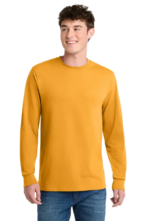 Quality Long Sleeve Cotton/Poly Tee - Image 5