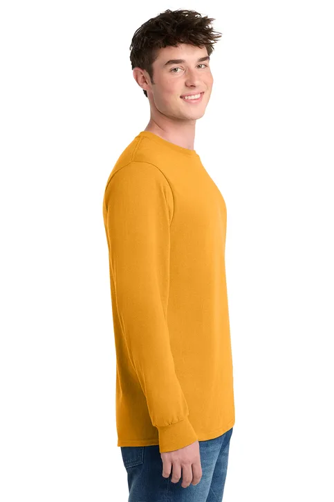 Quality Long Sleeve Cotton/Poly Tee - Image 3