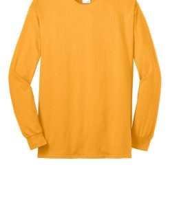 Alternative view of Port and Company Long Sleeve Cotton/Poly Tee
